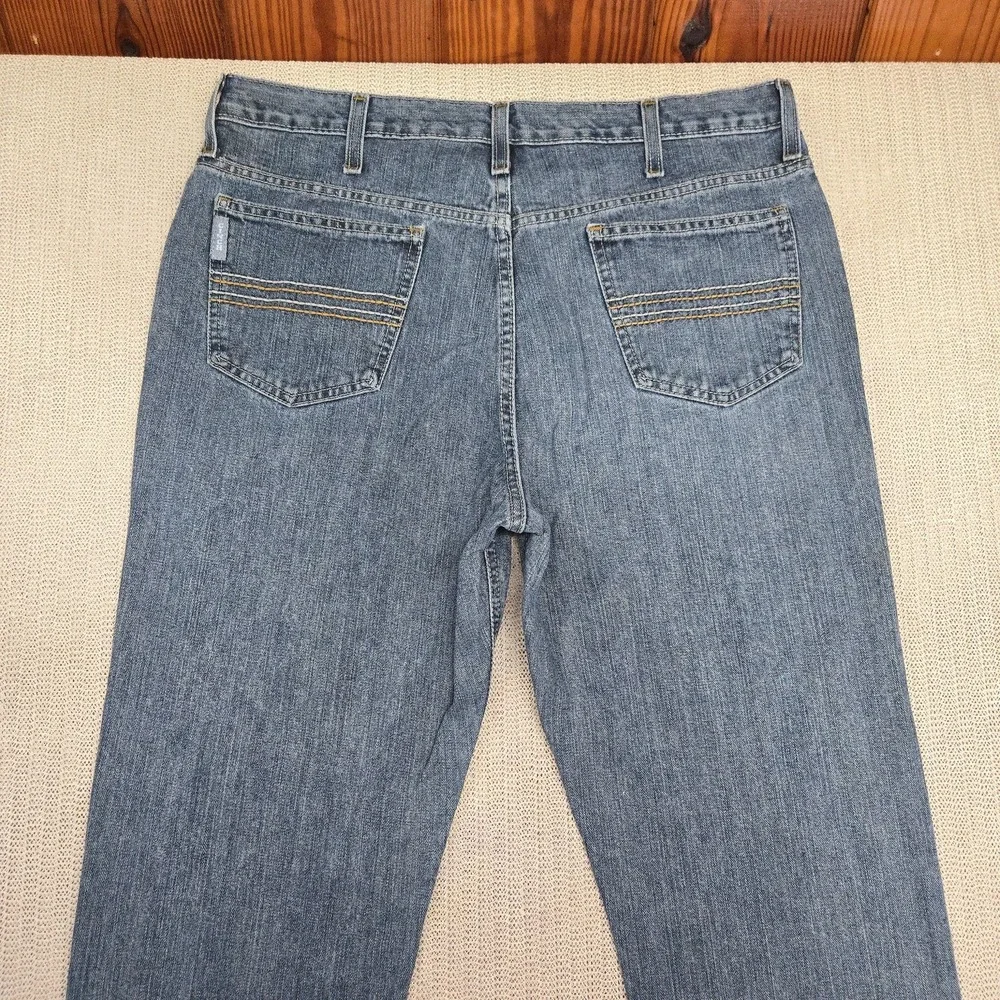 Cinch Jeans Mens 34x32 Blue Regular Fit Straight Leg Denim Pants MB980034001